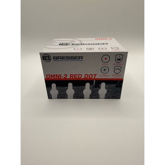 Bresser Omni-2 Red Dot Sight  Waterproof Shockproof New in Box - Picture 8 of 8